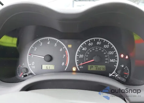 2010 Toyota Corolla Le z USA, uszkodzony, nr VIN 2T1BU4EE8AC517563